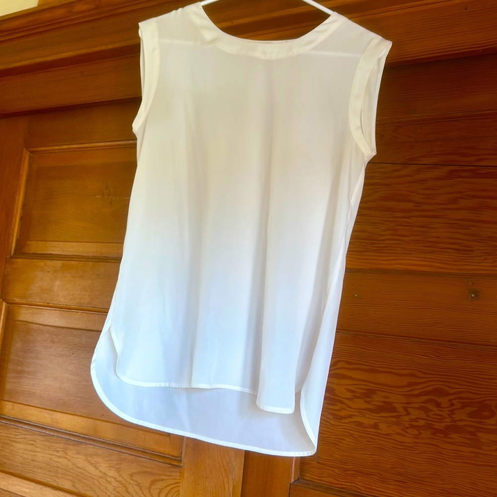 J. CREW White Blouse